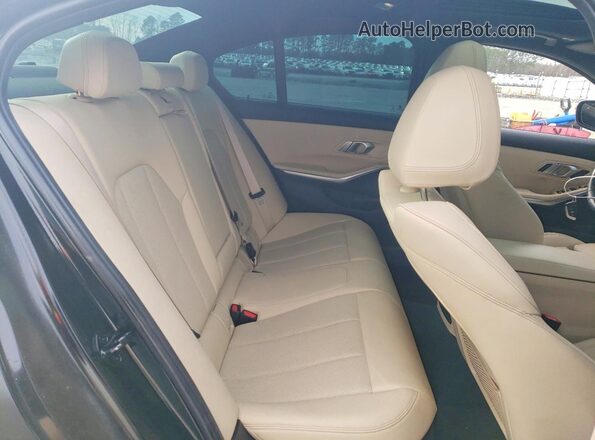 3MW5U7J00N8C24171 2022 BMW M3 Black Հետևի նստատեղերի տեսք