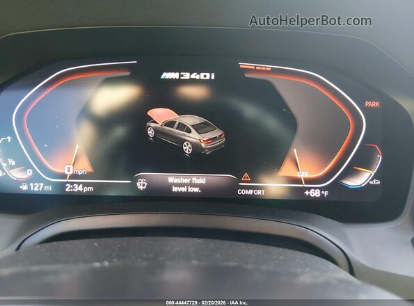 3MW5U7J02L8B41449 2020 BMW M3 Black 