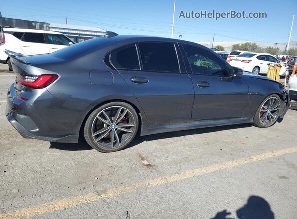 3MW5U7J05M8B52866 2021 BMW M3 Gray Задня права чверть
