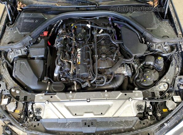 3MW5U9J09M8B61422 2021 BMW M3 Gray Սալոնի հետևի տեսք