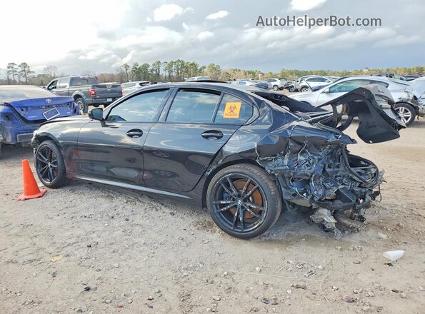 3MW5U9J0XM8C00812 2021 BMW M3 Черный Задняя левая четверть