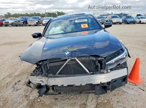 3MW5U9J0XM8C00812 2021 BMW M3 Черный Вид спереди