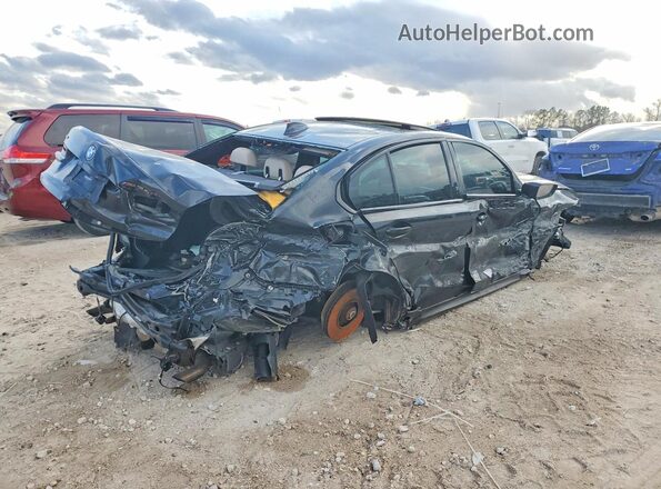 3MW5U9J0XM8C00812 2021 BMW M3 Черный Задняя правая четверть