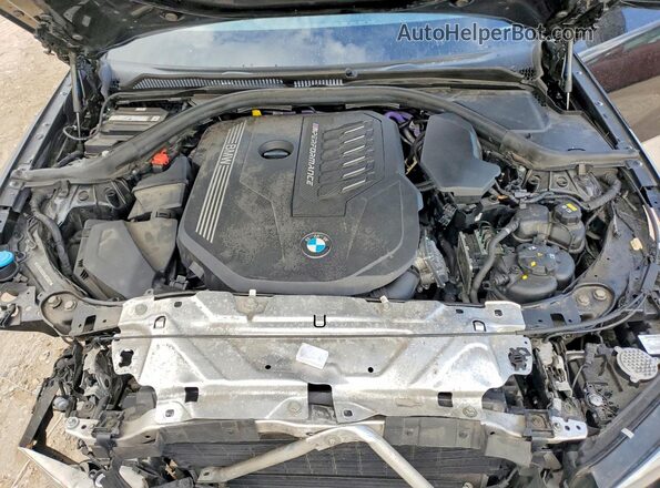 3MW5U9J0XM8C00812 2021 BMW M3 Черный Вид задней части салона