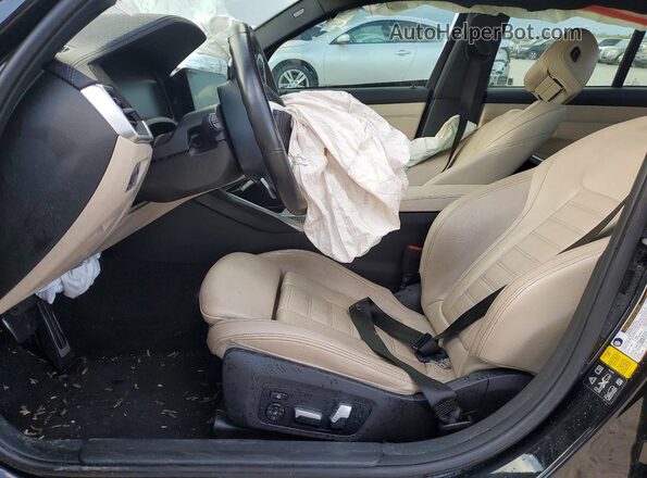 3MW5U9J0XM8C00812 2021 BMW M3 Черный Вид салона спереди