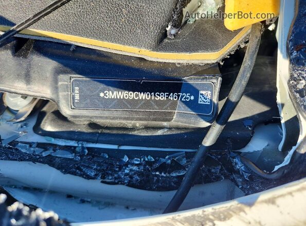 3MW69CW01S8F46725 2025 BMW 3 SERIES White Widok komory silnika