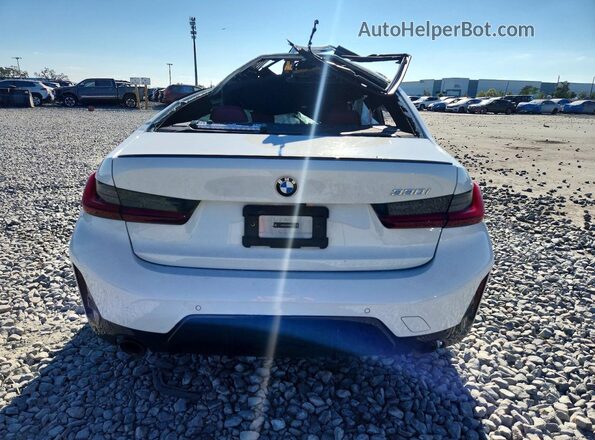 3MW69CW01S8F46725 2025 BMW 3 SERIES White Widok z tyłu