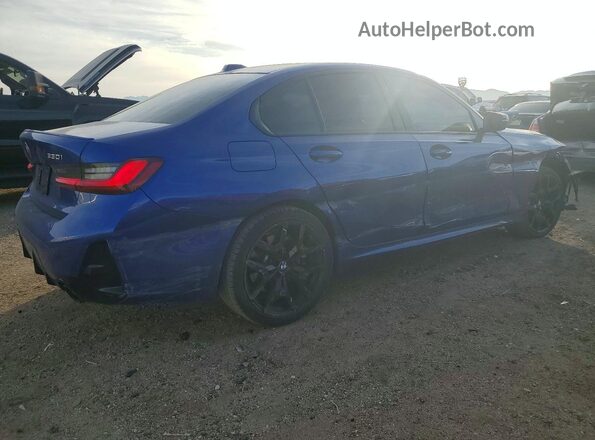 3MW69CW02S8F13636 2025 BMW 3 SERIES Blue Tył prawy