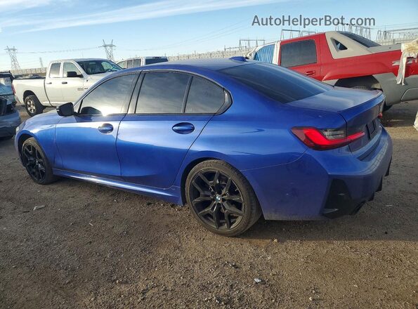 3MW69CW02S8F13636 2025 BMW 3 SERIES Blue Tył lewy