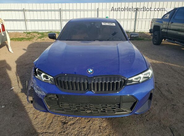 3MW69CW02S8F13636 2025 BMW 3 SERIES Blue Widok z przodu