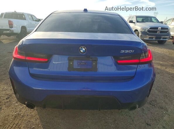 3MW69CW02S8F13636 2025 BMW 3 SERIES Blue Widok z tyłu