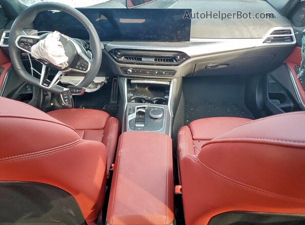 3MW69CW02S8F17654 2025 BMW 3 SERIES Gray Vista del salpicadero