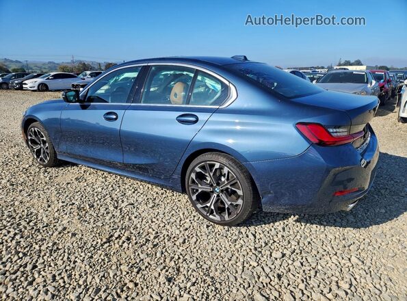 3MW69CW02S8F23793 2025 BMW 3 SERIES Blue Tył lewy