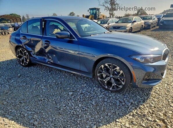 3MW69CW02S8F23793 2025 BMW 3 SERIES Blue Przód prawy