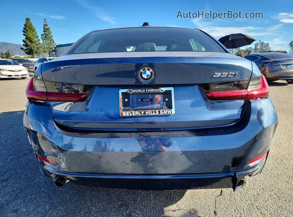 3MW69CW09S8F82047 2025 BMW 3 SERIES Blue Rear view