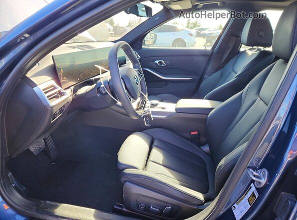 3MW69CW09S8F82047 2025 BMW 3 SERIES Blue Front interior view