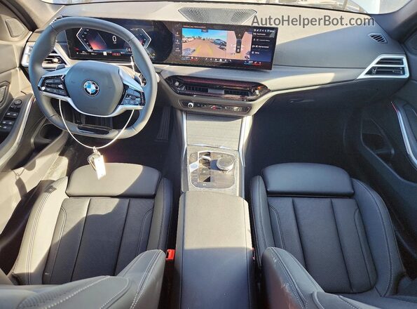 3MW69CW09S8F82047 2025 BMW 3 SERIES Blue Dashboard view
