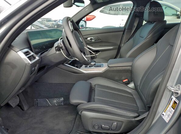 3MW69CW0XS8F69274 2025 BMW 3 SERIES Gray Widok wnętrza z przodu