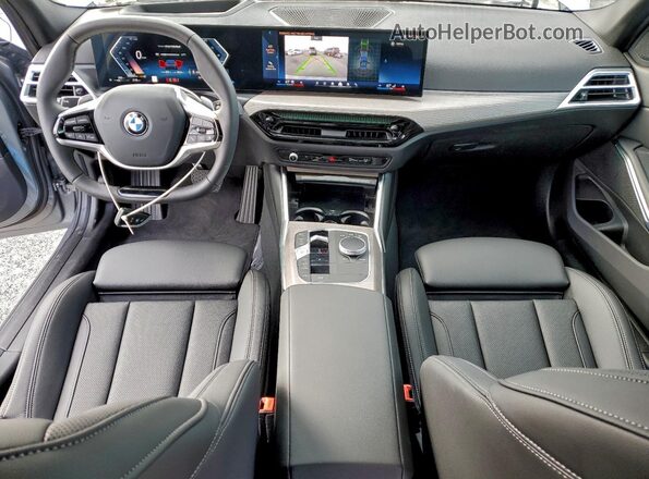 3MW69CW0XS8F69274 2025 BMW 3 SERIES Gray Widok deski rozdzielczej