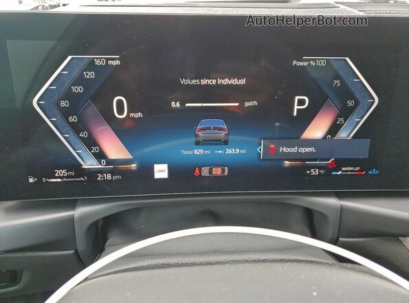 3MW69CW0XS8F69274 2025 BMW 3 SERIES Gray Widok zestawu wskaźników