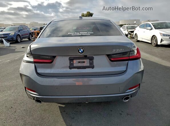 3MW69CW0XS8F69274 2025 BMW 3 SERIES Gray Widok z tyłu