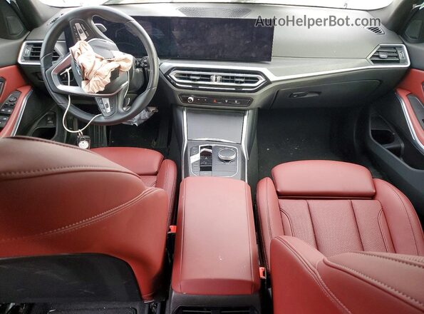 3MW69FF02R8E24726 2024 BMW 3 SERIES White Dashboard view