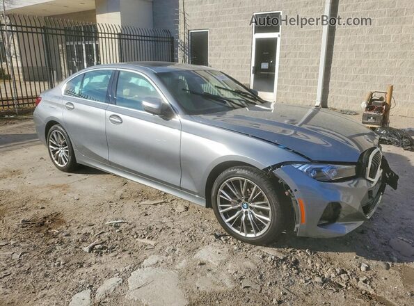 3MW69FF05R8D79927 2024 BMW 3 SERIES Gray Przód prawy