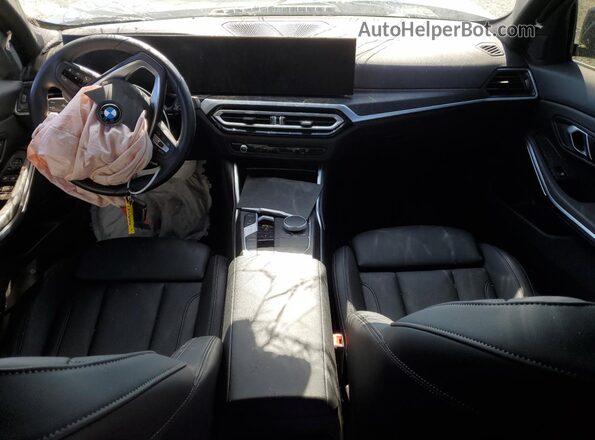 3MW69FF07R8E83903 2024 BMW 3 SERIES Black Dashboard view
