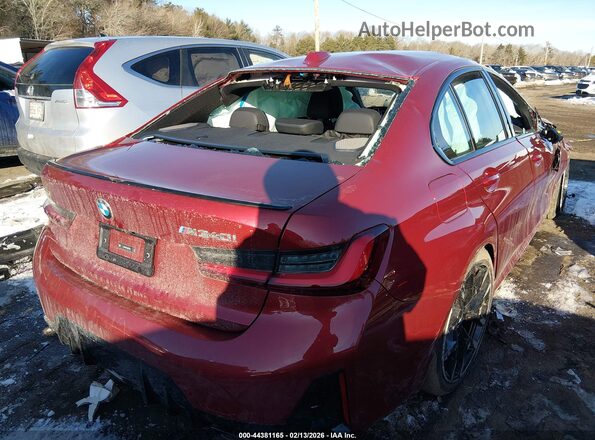 3MW69FT00T8F87435 2026 BMW M3 Red Հետևի աջ