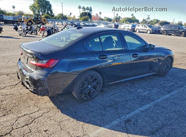 3MW69FT03S8F66321 2025 BMW M3 Black უკანა მარჯვენა