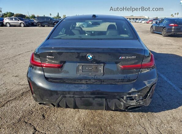 3MW69FT03S8F66321 2025 BMW M3 Black უკანა ხედი