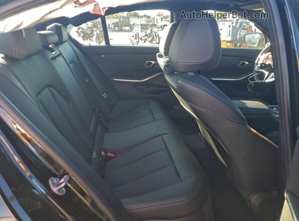 3MW69FT03S8F66321 2025 BMW M3 Black უკანა სავარძლების ხედი