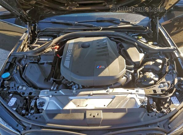 3MW69FT03S8F66321 2025 BMW M3 Black უკანა სალონის ხედი