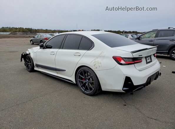 3MW69FT08S8F50518 2025 BMW M3 White Rear left