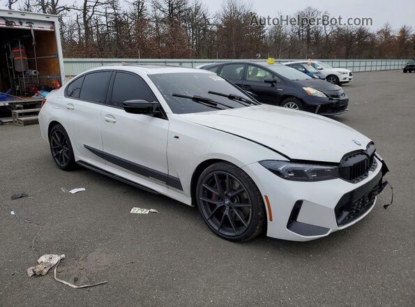 3MW69FT08S8F50518 2025 BMW M3 White Front right