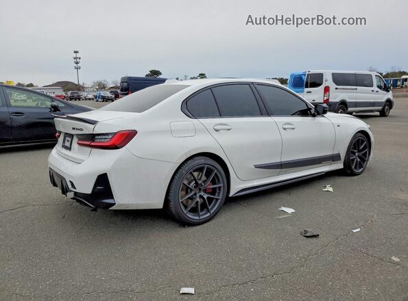 3MW69FT08S8F50518 2025 BMW M3 White Rear right
