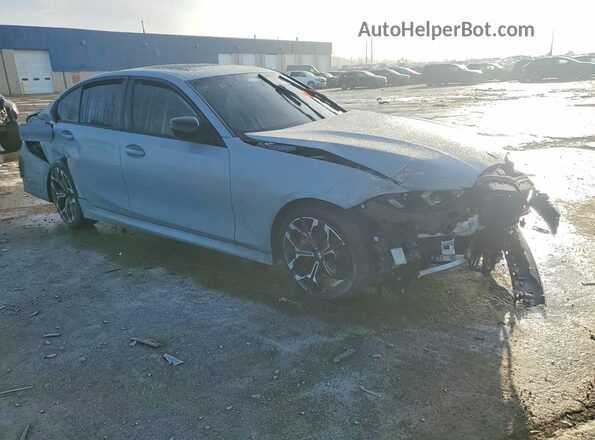 3MW89CW00S8E98384 2025 BMW 3 SERIES Gray Przód prawy