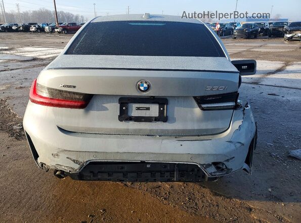 3MW89CW00S8E98384 2025 BMW 3 SERIES Gray Widok z tyłu