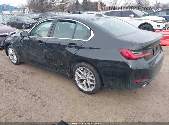 3MW89CW00S8F18505 2025 BMW 3 SERIES Black Задня ліва чверть