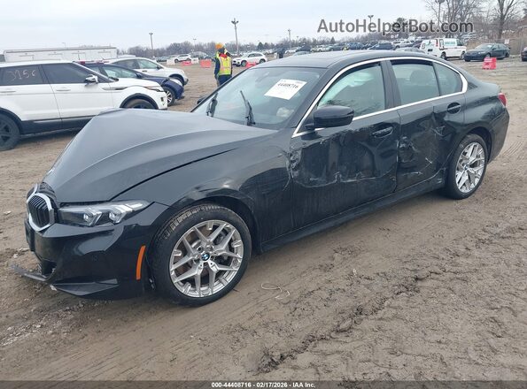 3MW89CW00S8F18505 2025 BMW 3 SERIES Black Передня ліва чверть