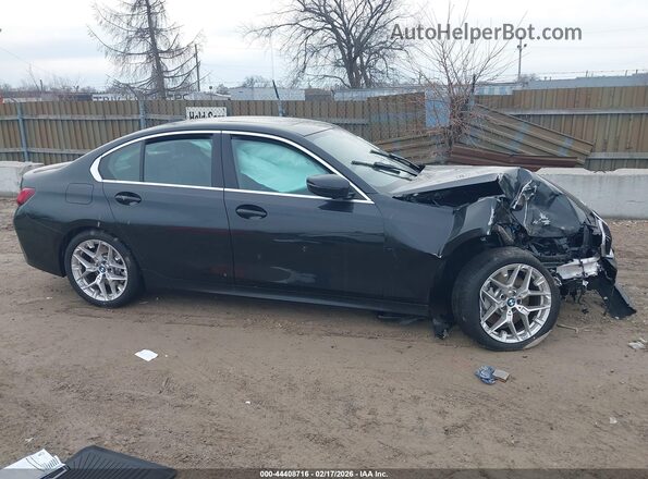 3MW89CW00S8F18505 2025 BMW 3 SERIES Black Вид задньої частини салону