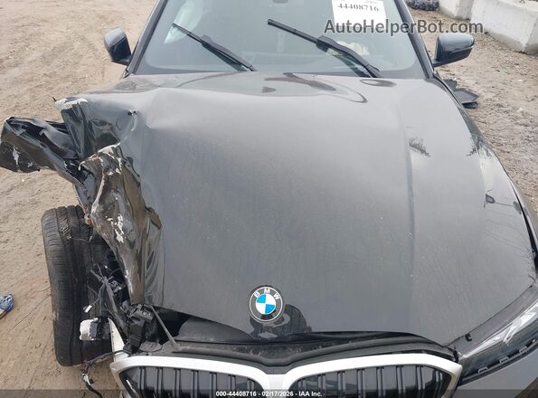 3MW89CW00S8F18505 2025 BMW 3 SERIES Black Вид ззаду