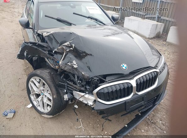 3MW89CW00S8F18505 2025 BMW 3 SERIES Black Вид спереду