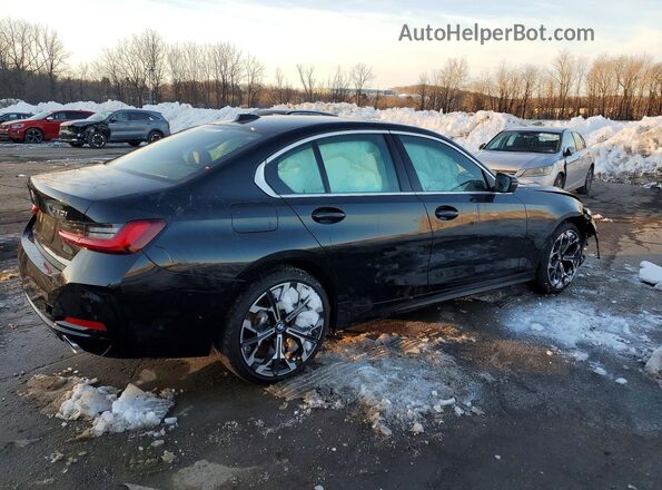 3MW89CW03S8F18255 2025 BMW 3 SERIES Black Tył prawy