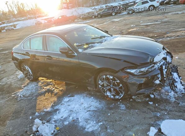 3MW89CW03S8F18255 2025 BMW 3 SERIES Black Przód prawy