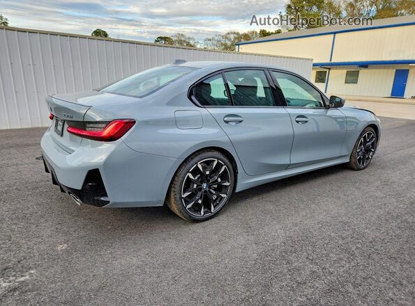 3MW89CW05T8G09593 2026 BMW 3 SERIES Gray Հետևի աջ