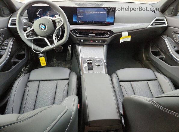 3MW89CW05T8G09593 2026 BMW 3 SERIES Gray Առջևի վահանակի տեսք