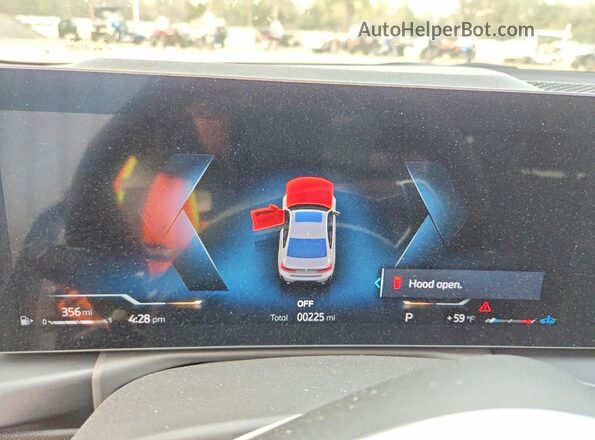 3MW89CW05T8G09593 2026 BMW 3 SERIES Gray Սարքավորումների վահանակի տեսք
