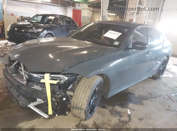 3MW89FF00P8D61003 2023 BMW 7 SERIES Gray Առջևի ձախ երեք քառորդ տեսարան