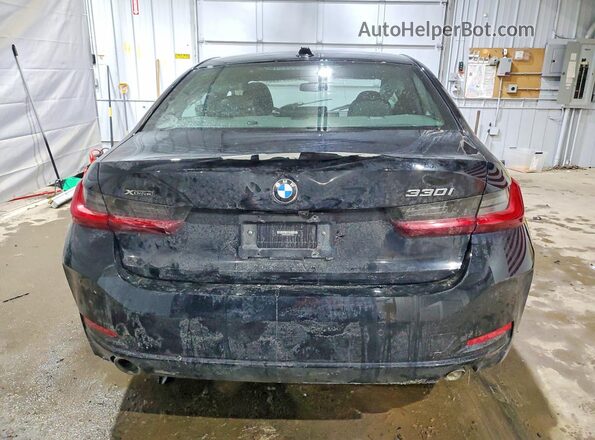 3MW89FF02P8D10103 2023 BMW 3 SERIES Black Rear view